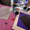 "Okra" Reduction Linocut Kitchen Art - Image 10
