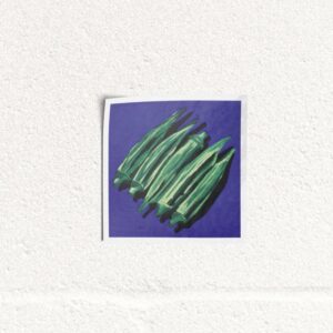 Okra Sticker