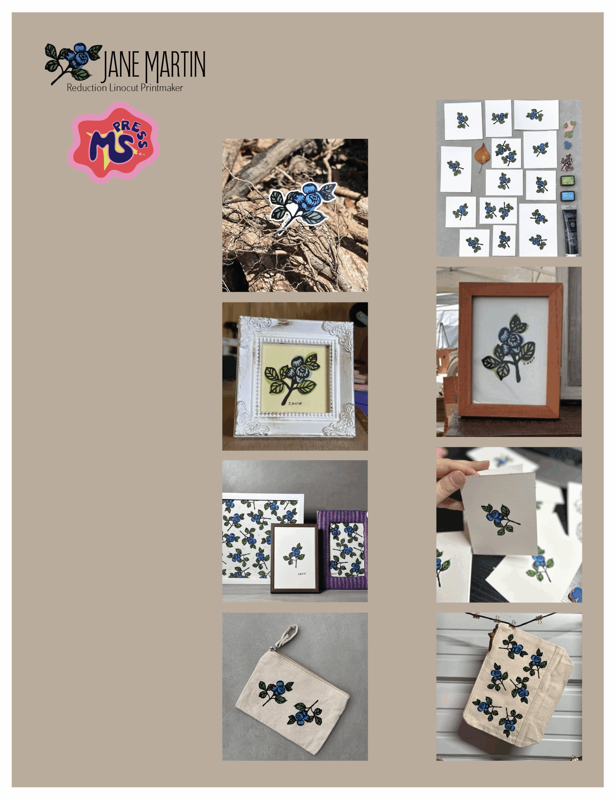 Blueberry Artwork Wholesale 001 - Image 2