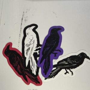 Raven Sticker