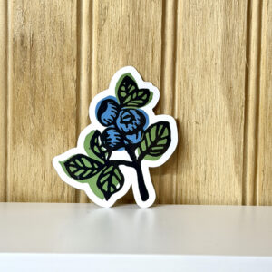 Blueberry Sticker