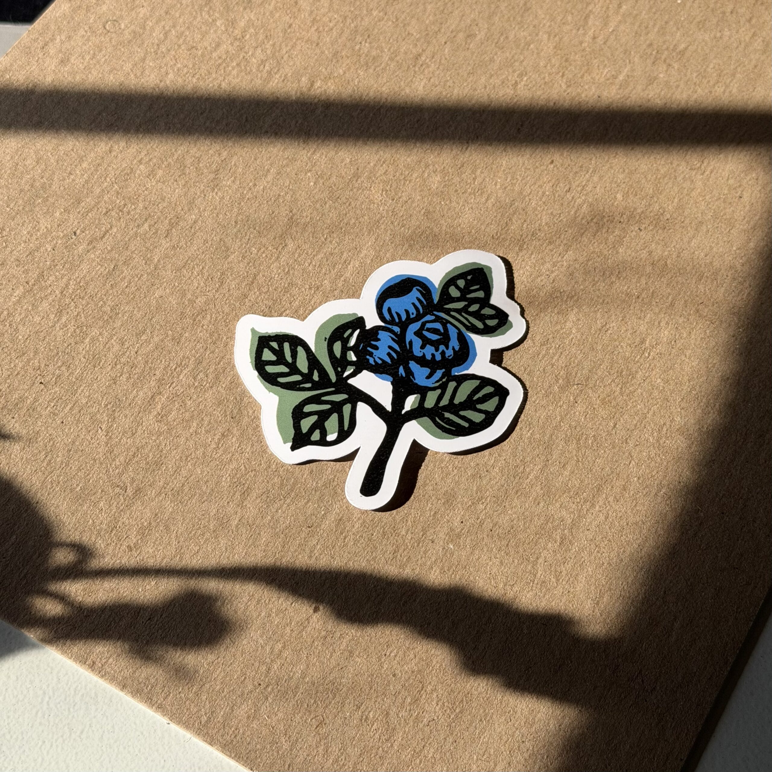 Blueberry Sticker
