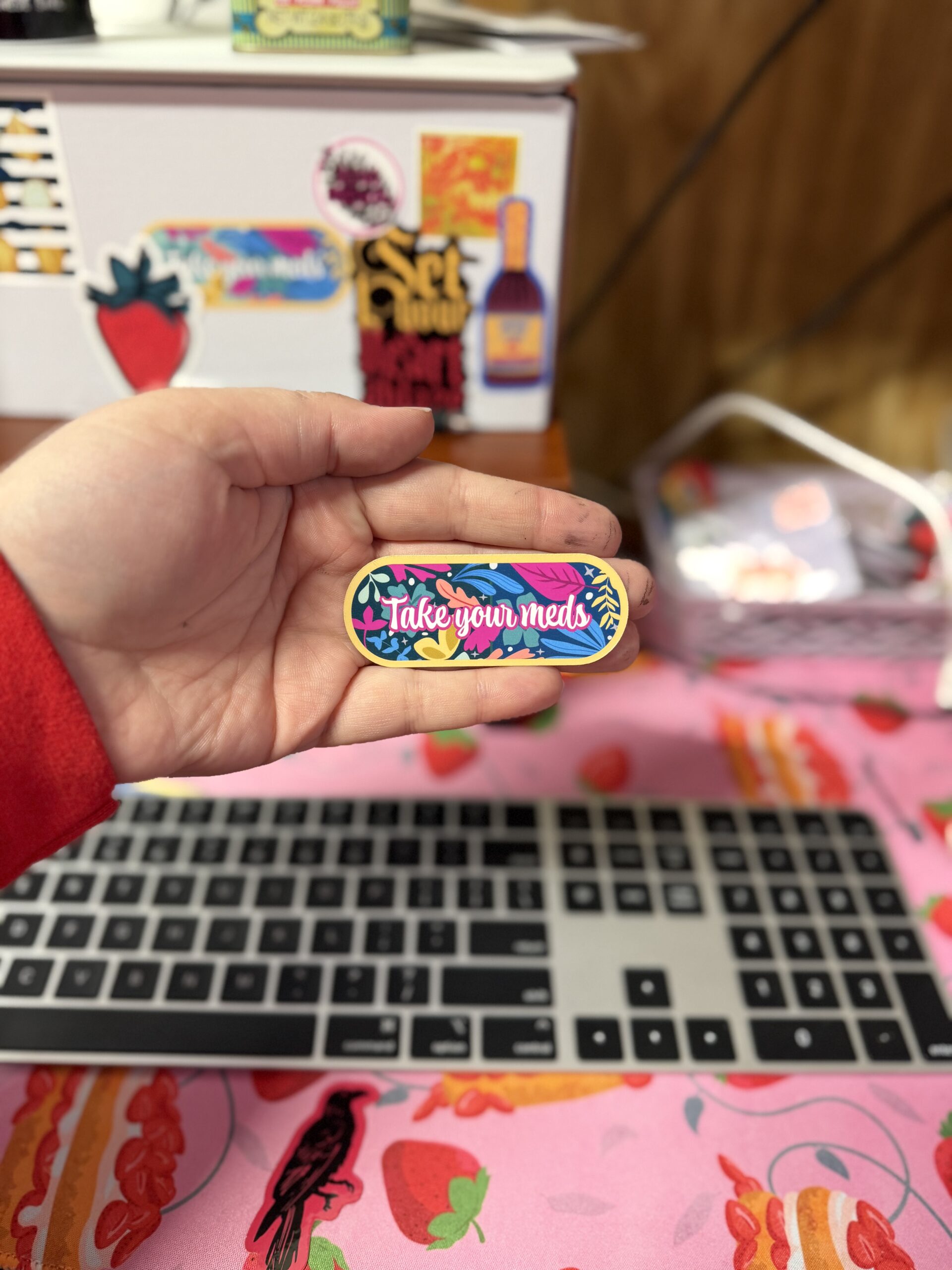 Take Your Meds Sticker - Image 2