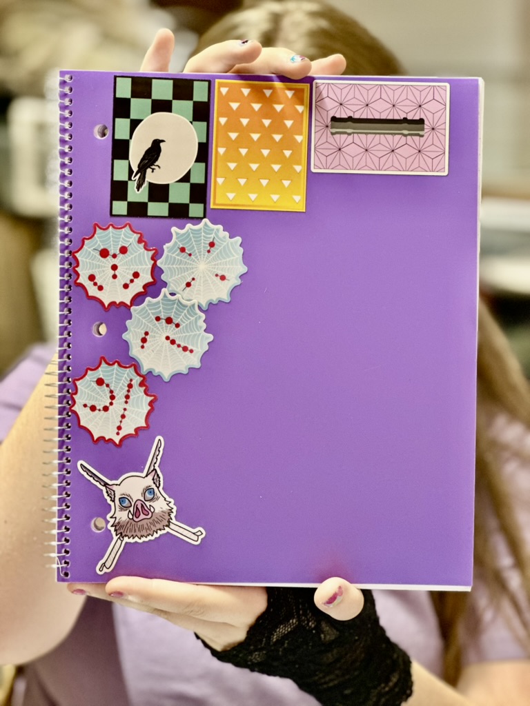 Nezuko Demon Slayer Sister Bamboo Sticker - Image 4