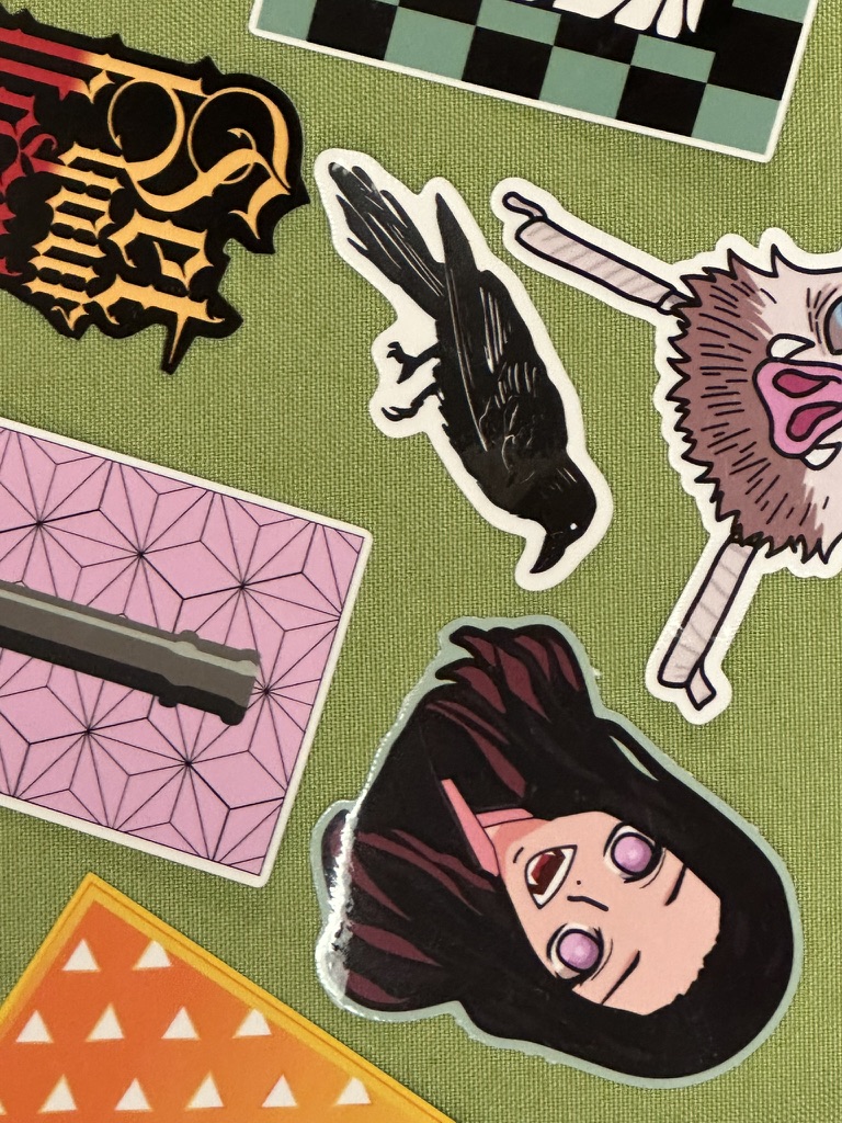 Nezuko Demon Slayer Sister Bamboo Sticker - Image 2