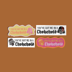 Daddy Zaddy Chokehold Sticker