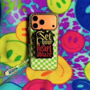 Set Your Heart Ablaze Mag Safe Phone Grip
