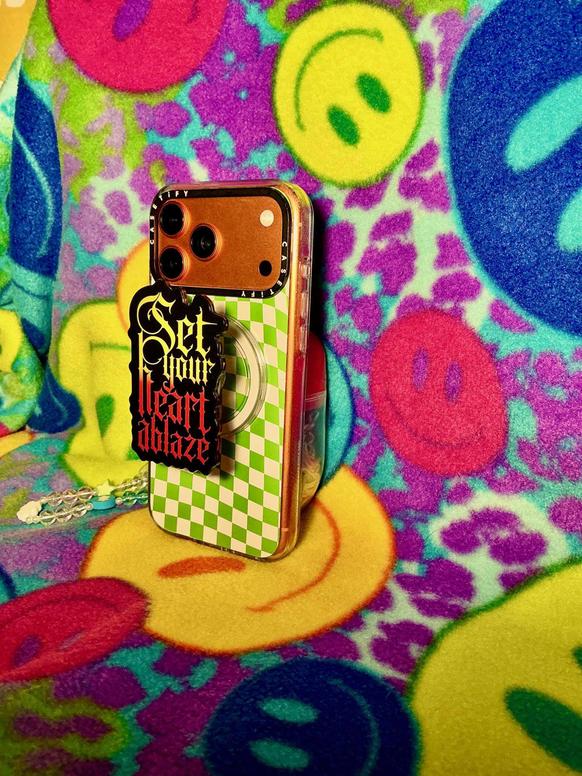 Set Your Heart Ablaze Mag Safe Phone Grip - Image 3