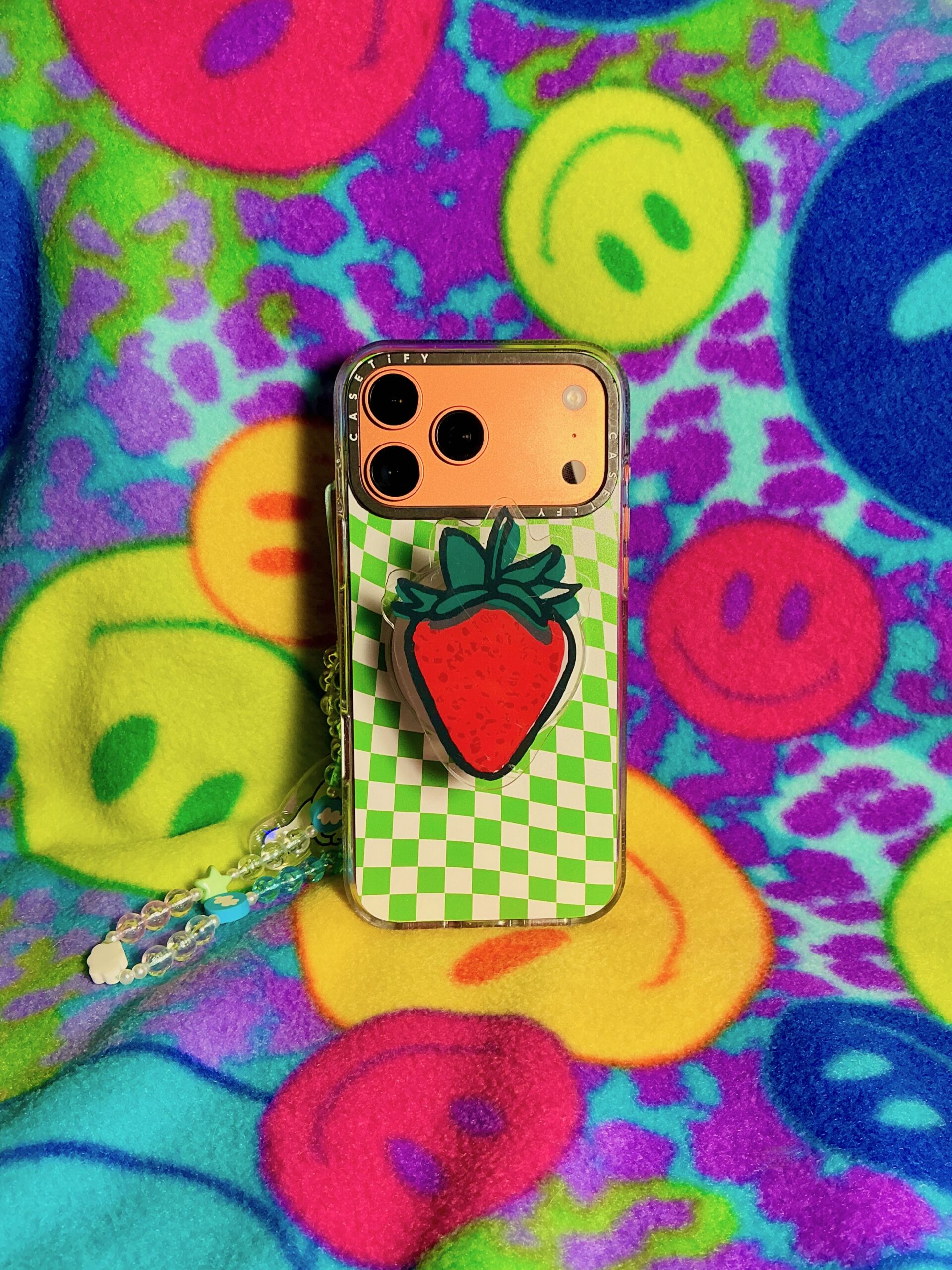 Strawberry Mag Safe Phone Grip