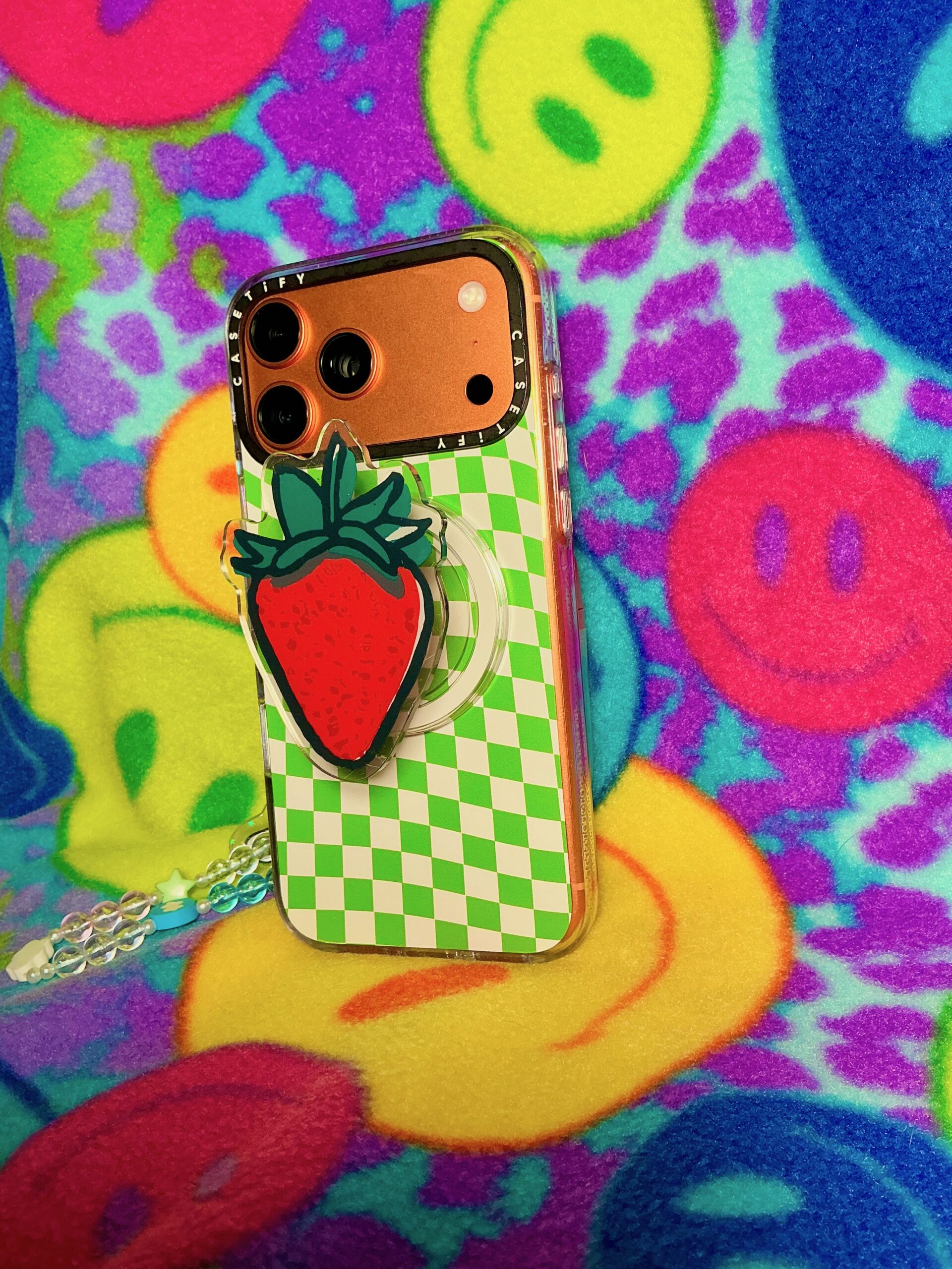 Strawberry Mag Safe Phone Grip - Image 3