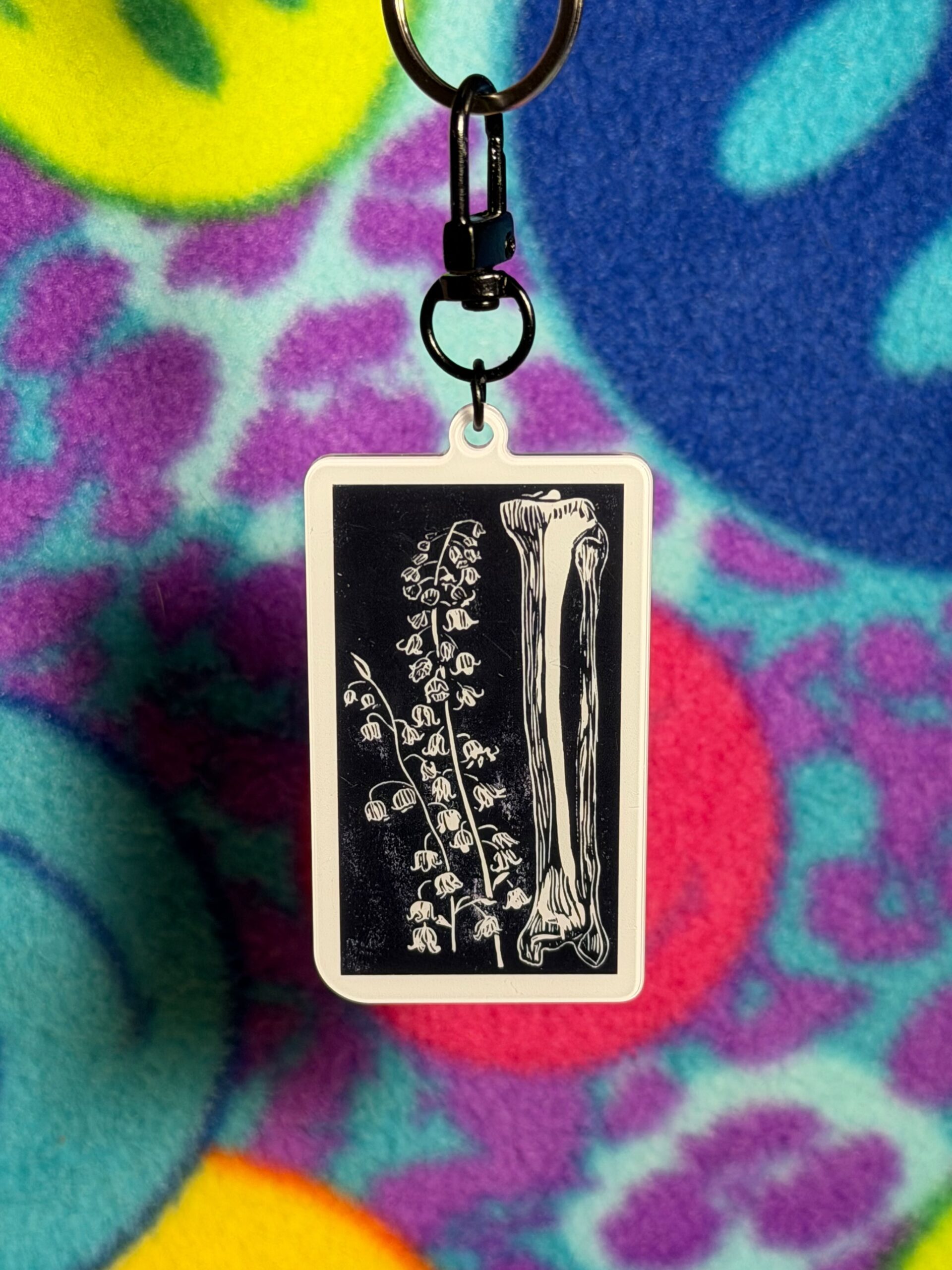 Tib Fib Lily Keychain - Image 3