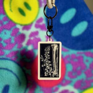 Tib Fib Lily Keychain