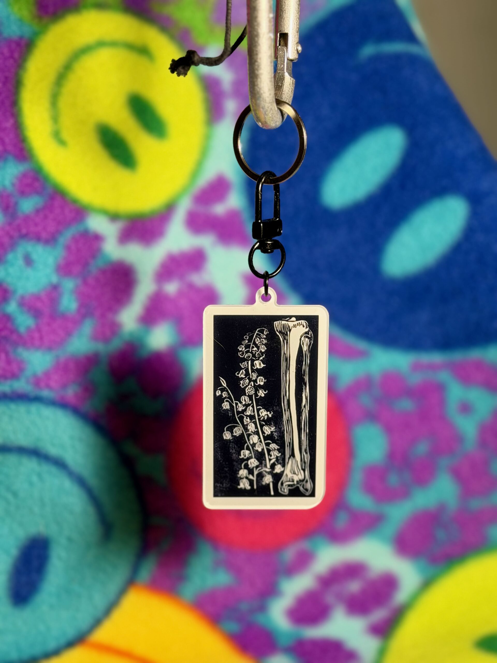 Tib Fib Lily Keychain