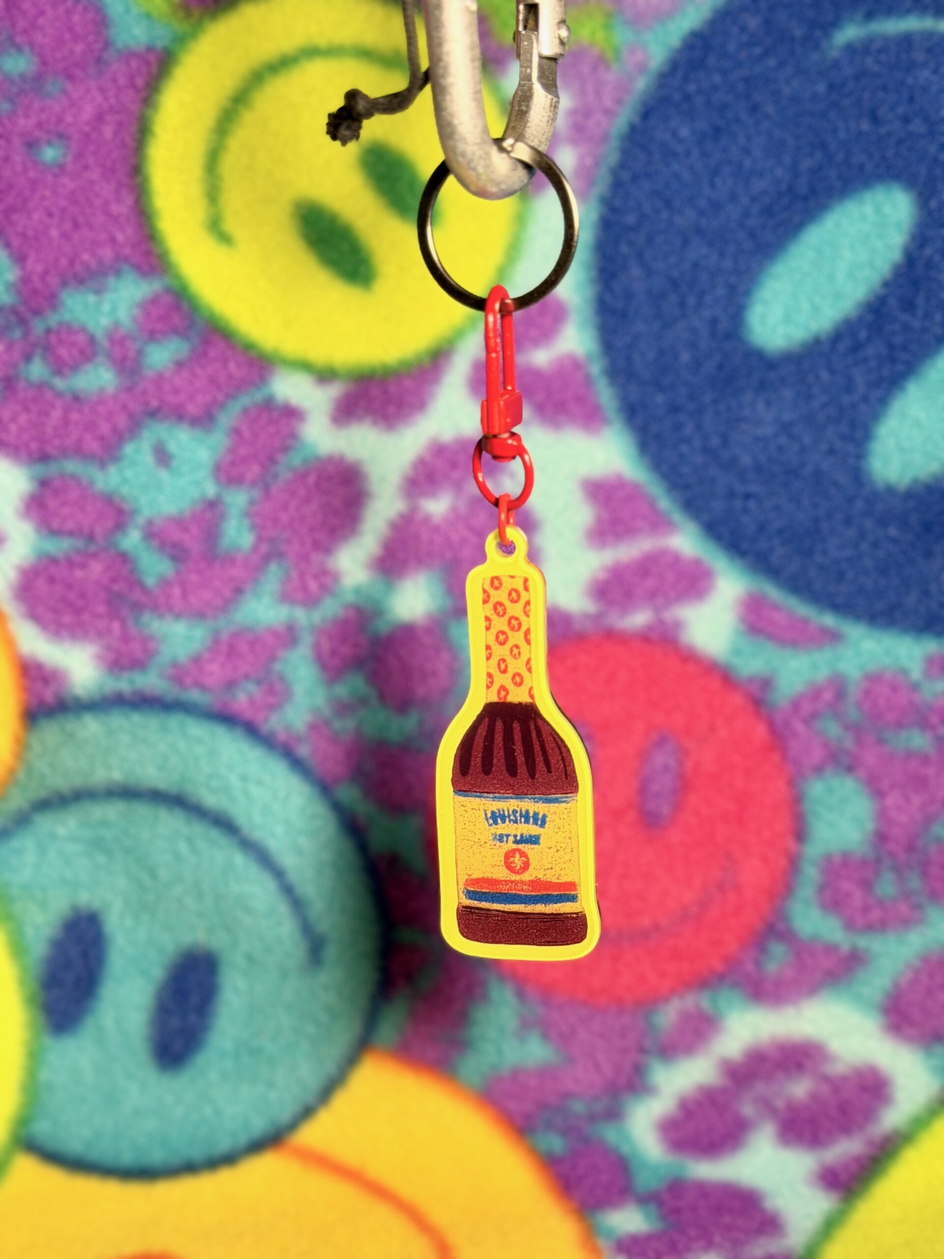 Louisiana Hot Sauce Keychain - Image 2
