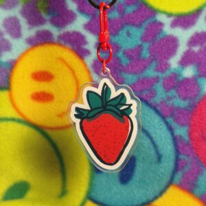 Strawberry Keychain