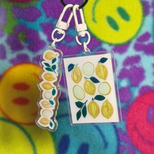 Lemon Keychain