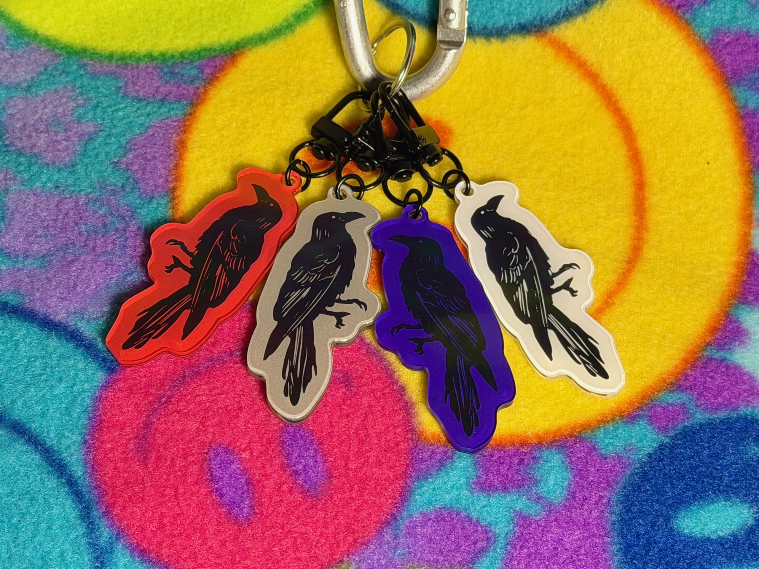 Raven Keychain