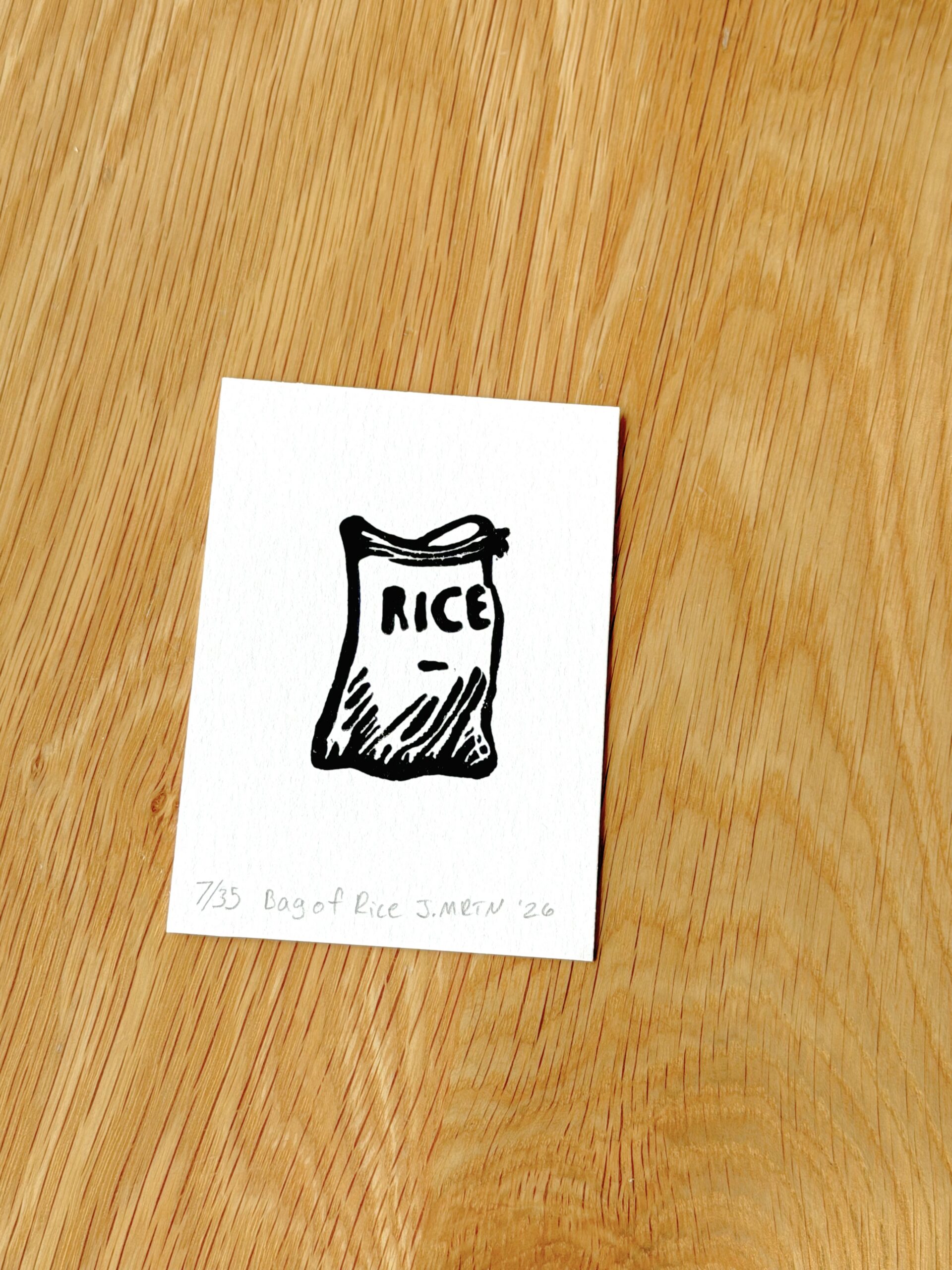 Pantry Staples Mini Print ACEO - Image 2