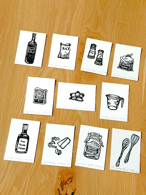 Pantry Staples Mini Print ACEO