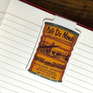 Cafe Du Monde Magnetic Bookmark