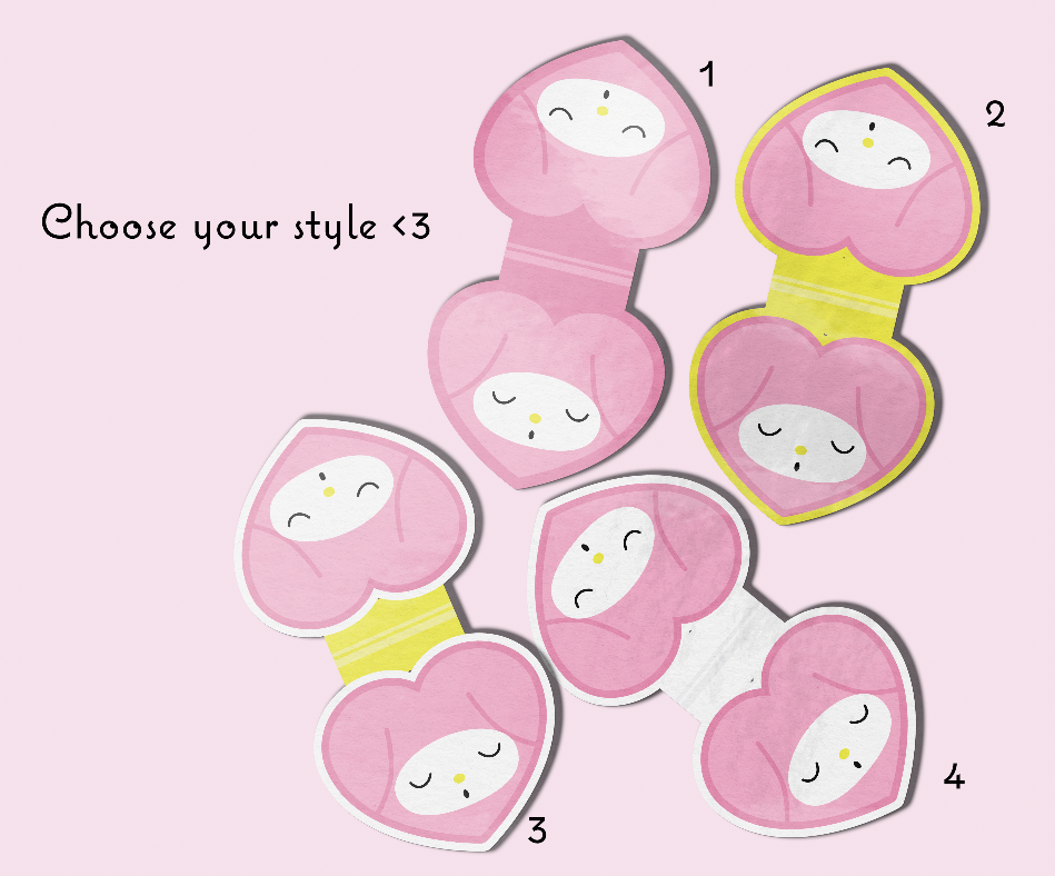Sleepy Bunny Magnetic Bookmark - Image 2