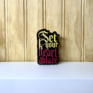 Set Your Heart Ablaze Rengoku Sticker