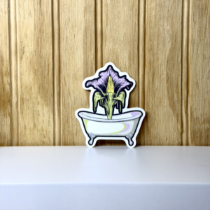 Corpse Flower Bath Sticker