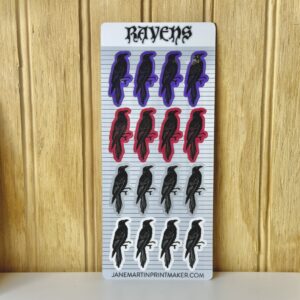 Raven Sticker Sheet