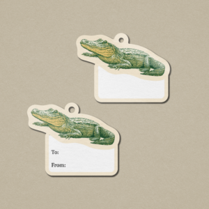 Alligator Gift Tags