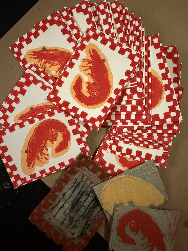 Shrimp ACEO - Image 5