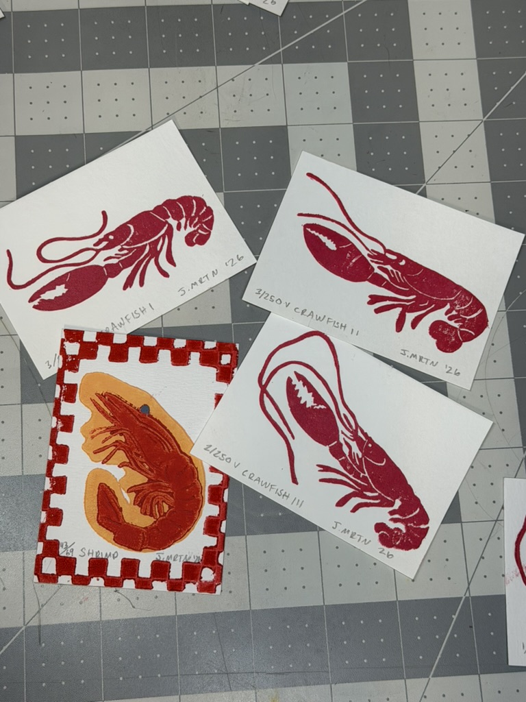 Shrimp ACEO - Image 2