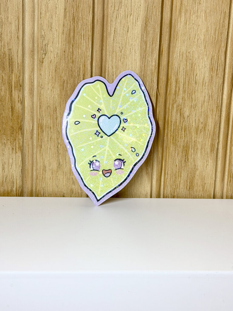 Sparkly Elephant Ear Sticker