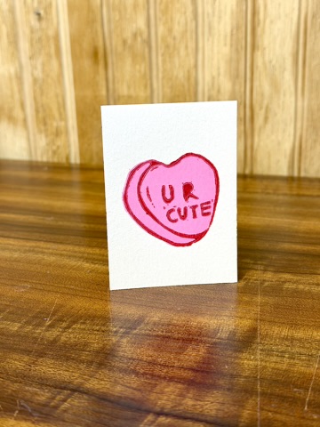 Candy Heart ACEO Artwork