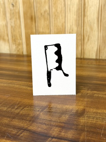 Bloody Knife ACEO Artwork - Image 2