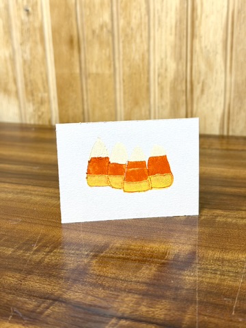 Candy Corn ACEO Artwork