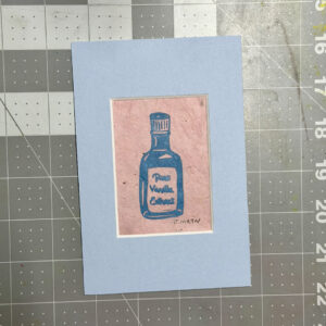 Vanilla Extract Matted Artwork