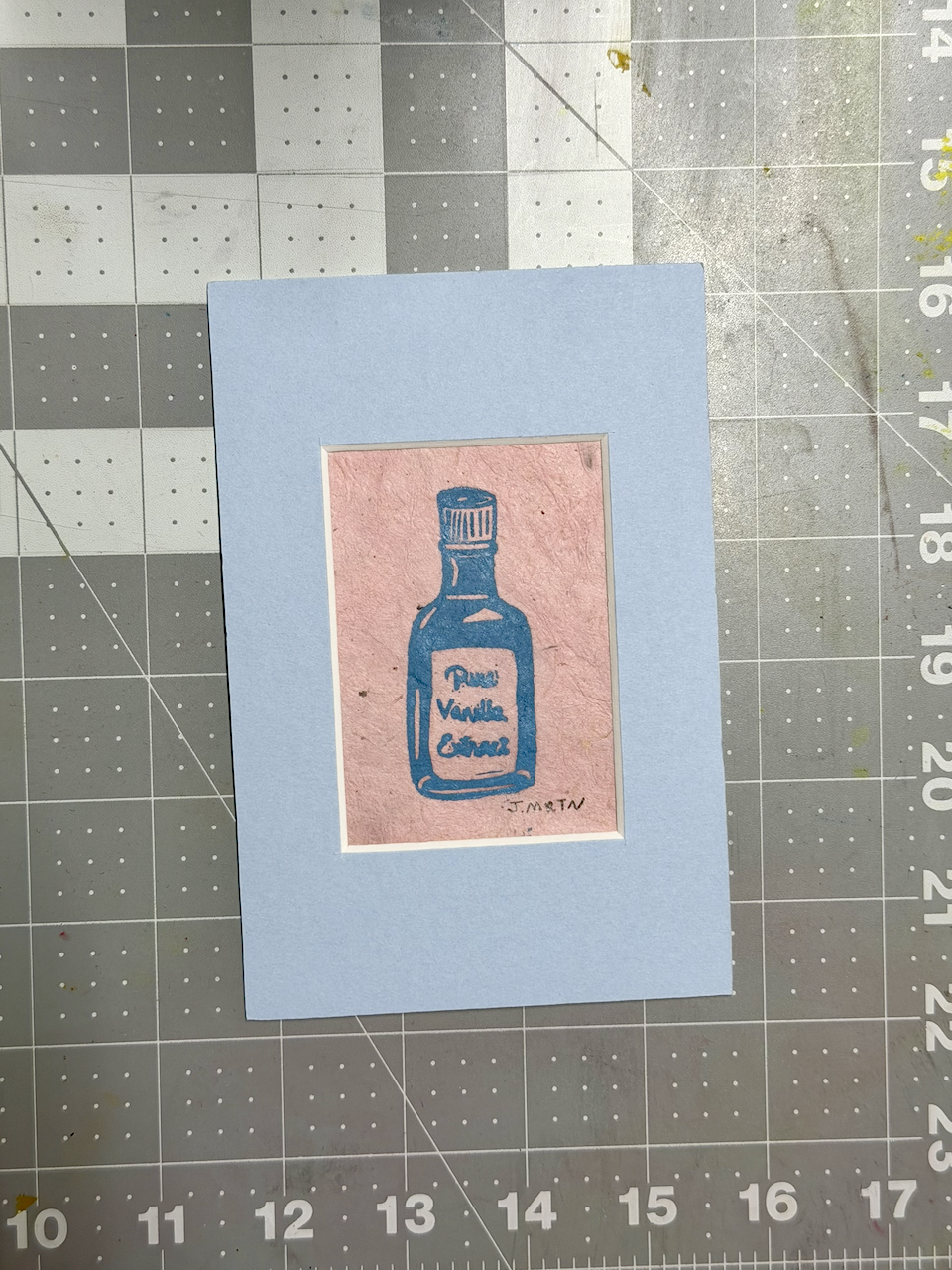Vanilla Extract Matted Artwork